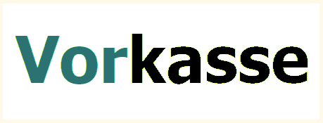 Vorauskasse