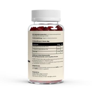 Löwenmähne + Vitamin B6 Gummies