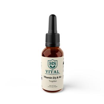 Vitamin D3 + K2 - 1.700 Tropfen (1.000 I.E.)