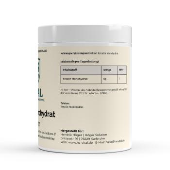 Kreatin Monohydrat Pulver