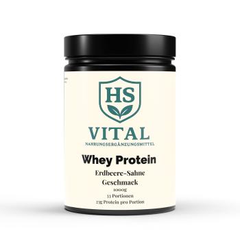 Premium Whey Protein Erdbeere-Sahne
