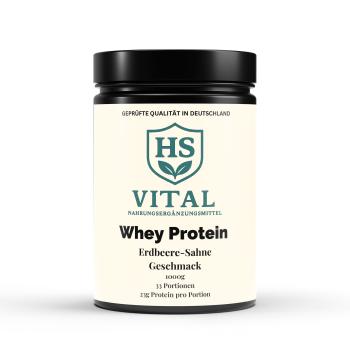 Premium Whey Protein Erdbeere-Sahne