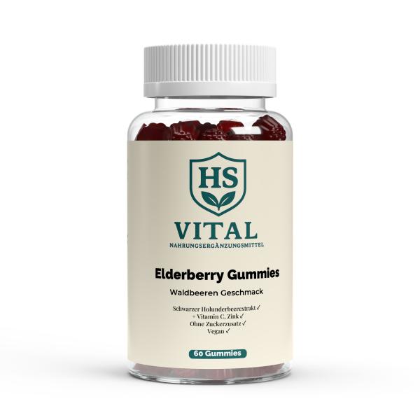 Elderberry + Vitamin C + Zink Gummies