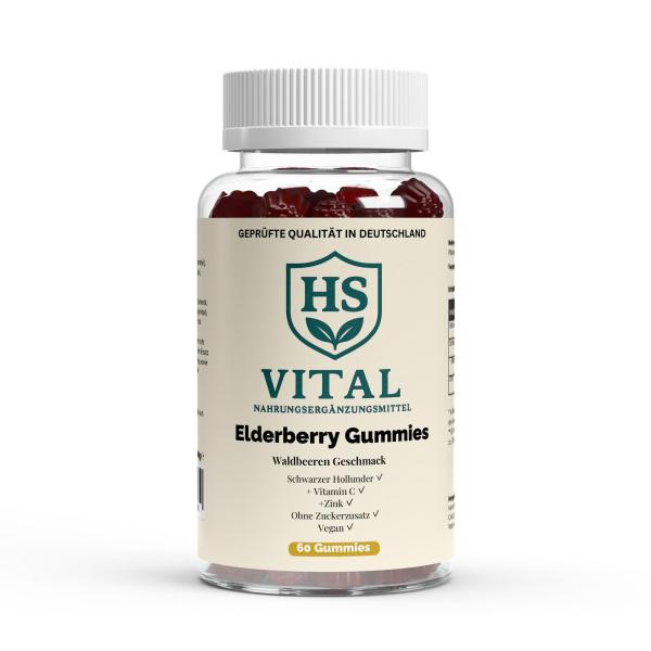 Elderberry + Vitamin C + Zink Gummies