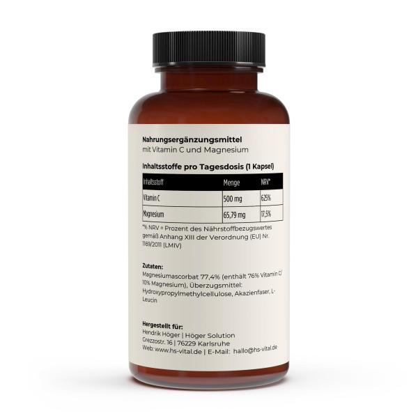 gepuffertes Vitamin C 500mg