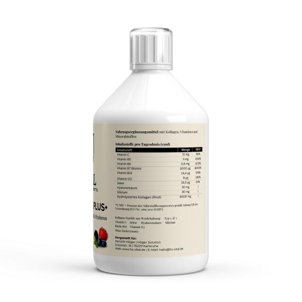 Kollagen Vital PLUS+ Shots - Wild Berry