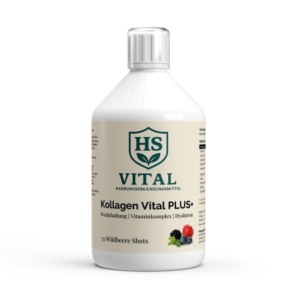 Kollagen Vital PLUS+ Shots - Wild Berry