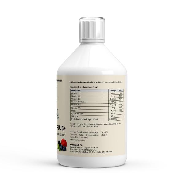 Kollagen Vital PLUS+ Shots - Wild Berry