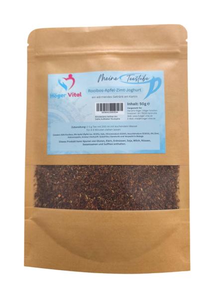 Meine Teestube - Rooibos-Apfel-Zimt-Joghurt