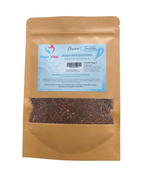 Meine Teestube - Rooibos-Badlrian-Lavendel
