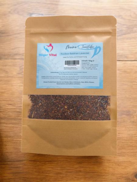 Meine Teestube - Rooibos-Badlrian-Lavendel