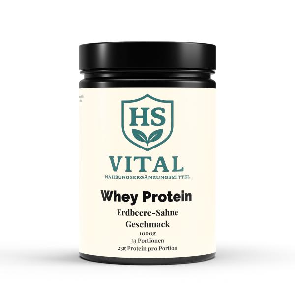 Premium Whey Protein Erdbeere-Sahne