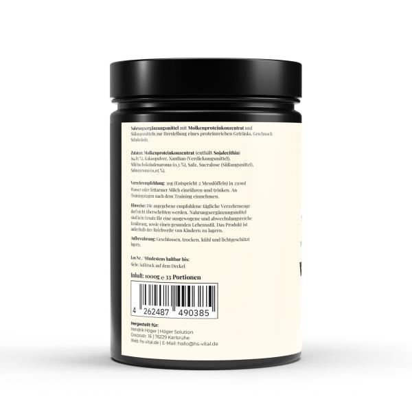 Premium Whey Protein Schokolade