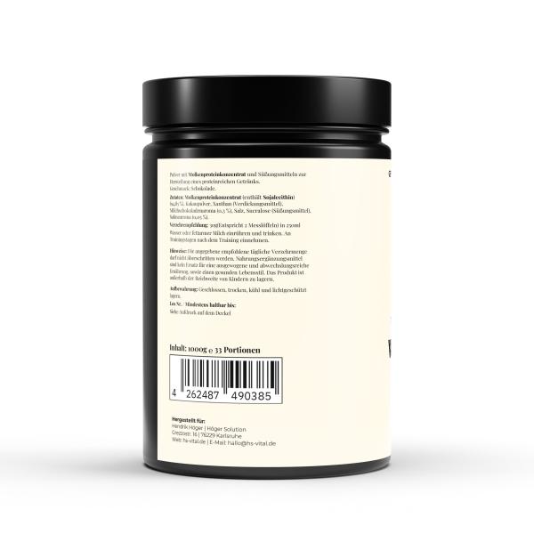 Premium Whey Protein Schokolade